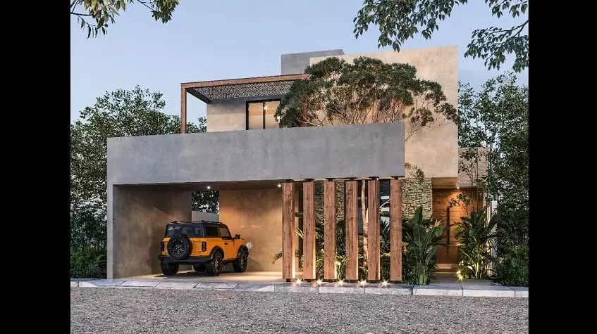 Casa moderna en Akna